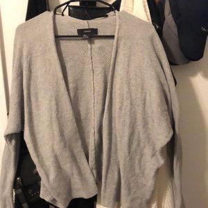 Grey cardigan